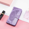 Klopové pouzdro pro Oppo Reno 13, Butterfly, fialové