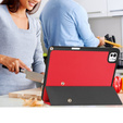 Pouzdro pro iPad Pro 11" 2024 (5 gen.), Smartcase s prostorem pro stylus, červené