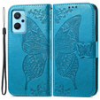 Klopové pouzdro pro Realme 9i / Oppo A96, Butterfly, modré
