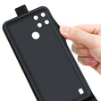 Klopové pouzdro pro Realme C21Y / C25Y, Flip, černé