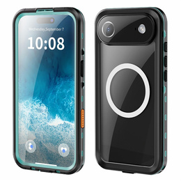 Pouzdro pro iPhone Air, vodotěsné IP68, SHELLBOX MagSafe, černé