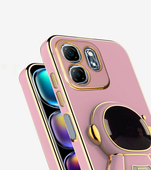 Pouzdro pro Infinix Hot 50i 4G, Astronaut, fialové
