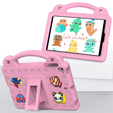 Dětské pouzdro pro iPad mini 7.9" 2019/2015/2014/2013/2012 (5/4/3/2/1 gen.), Cute Patterns, se stojánkem, růžové