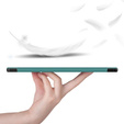 Pouzdro pro Samsung Galaxy Tab S9 FE+ Plus, Smartcase s prostorem pro stylus, zelené