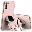Pouzdro pro Oppo A74 5G, Astronaut, růžové