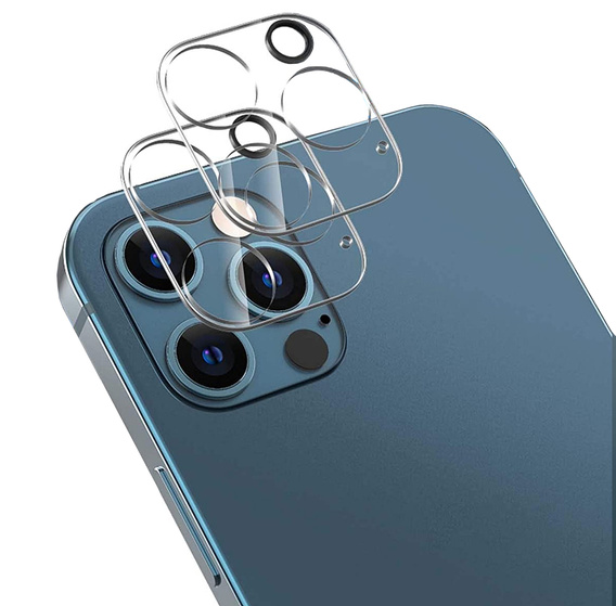 2x tvrzené sklo ERBORD pro kameru na iPhone 13 Pro Max