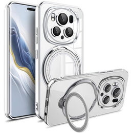 Magnetické pouzdro pro Honor Magic 6 Pro 5G, pro MagSafe, stříbrné