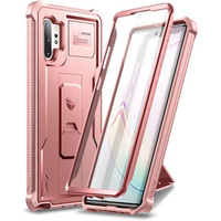 Pancéřové pouzdro pro Samsung Galaxy Note 10 Plus, Dexnor Full Body, růžové rose gold