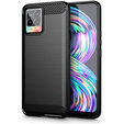 Pouzdro pro Realme 8 / 8 Pro, Carbon, černé