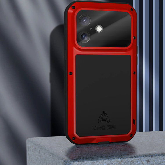 Pancéřové pouzdro s tvrzeným sklem pro iPhone 17