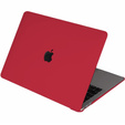 Pouzdro pro MacBook Air 13 A2337 M1 A2179 A1932, HardShell, červené