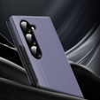 Flipové pouzdro pro Samsung Z Fold5 5G, Smart View Wallet, levandulové