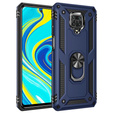 Pancéřové pouzdro pro Xiaomi Redmi Note 9S / 9 Pro, Nox Case Ring, námořnicky modré