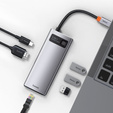 6-v-1 dokovací stanice USB-C Metal Gleam Series pro zařízení s USB-C