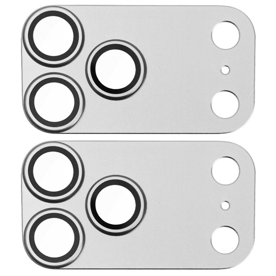 2x tvrzené sklo ERBORD pro ostrov fotoaparátů pro iPhone 17 Pro