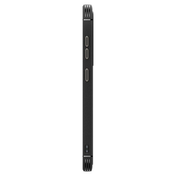 Pouzdro Spigen pro Samsung Galaxy S25, Core Armor MagSafe, černé + 9H tvrzené sklo