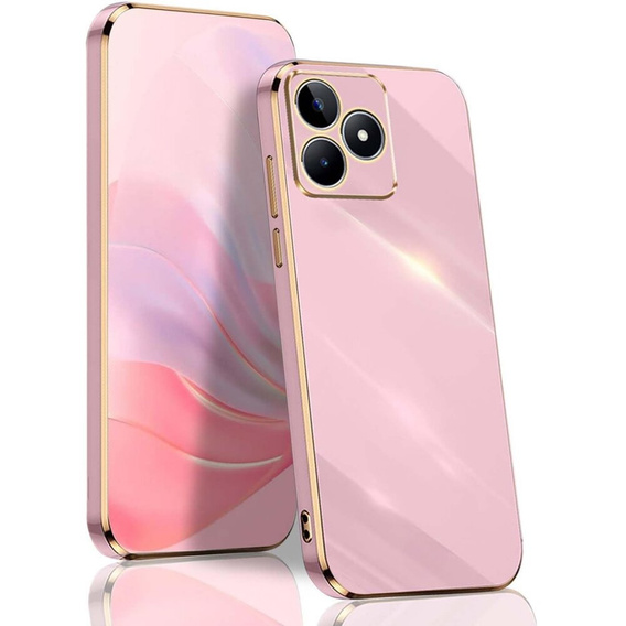 Pouzdro pro Realme Note 50, Glamour CamShield, fialové