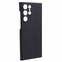 Pouzdro pro Samsung Galaxy S22 Ultra, Aramid Fiber Cover, černé