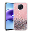Pouzdro pro Xiaomi Redmi Note 9T 5G, Glittery, růžové
