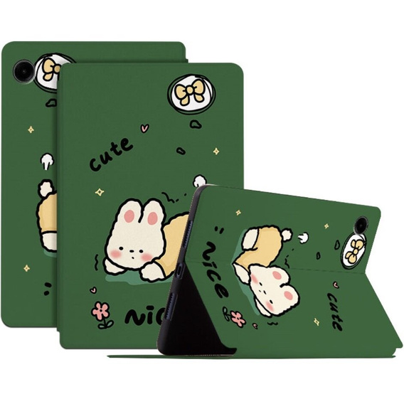 Flipové pouzdro pro Samsung Galaxy Tab A9, cute rabbit