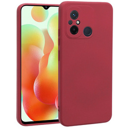 Pouzdro pro Xiaomi Redmi 12C, Silicone Lite, červené