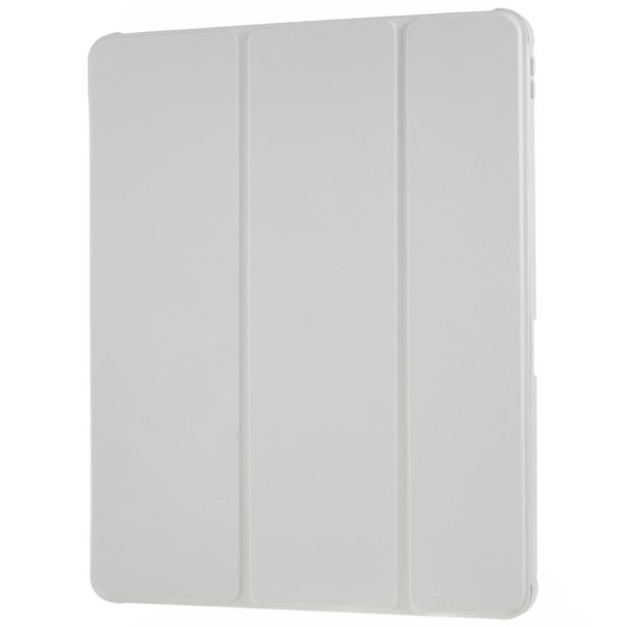 Pouzdro pro iPad Pro 12.9" 2022/2021/2020 (6/5/4 gen.), Smartcase Hybrid, se slotem na stylus, šedé