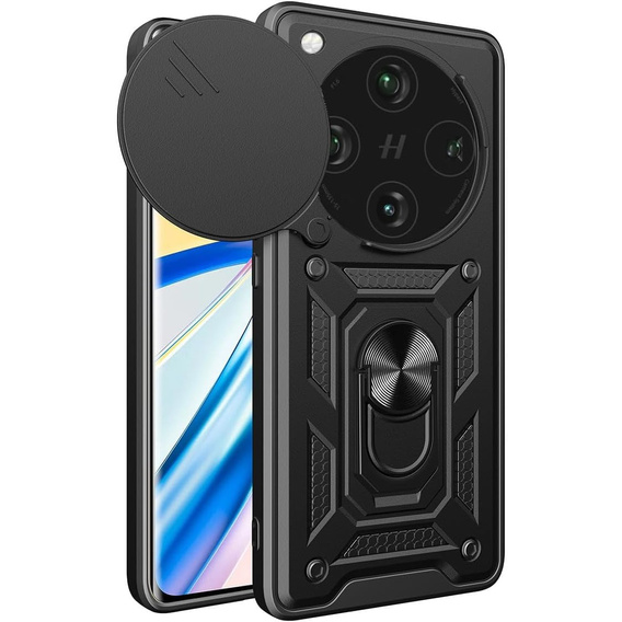 Pouzdro pro Oppo Find X8 Pro, CamShield Slide, černé