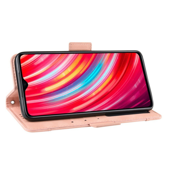 Klopové pouzdro pro Xiaomi Redmi Note 8 Pro, Card Slot, růžové