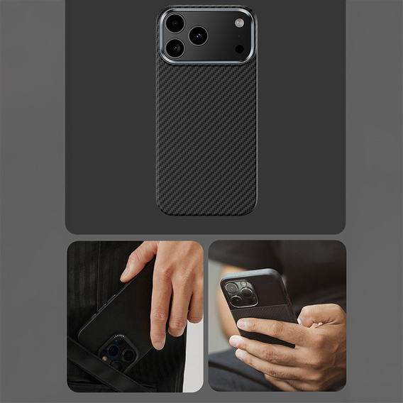 BENKS Kevlar Armor Air Carbon Fiber 600D A069 pouzdro MagSafe pro iPhone 17 Pro