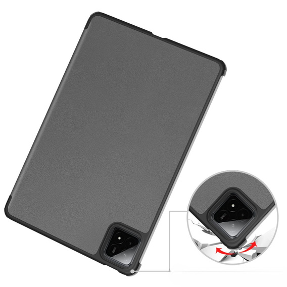 Pouzdro pro Xiaomi Pad 7 / Xiaomi Pad 7 Pro, Smartcase, šedé