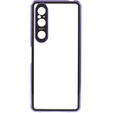 Pouzdro pro Sony Xperia 1 V, Magnetic Dual Glass, fialové