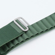 Nylonový řemínek pro Apple Watch 1/2/3/4/5/6/7/8/SE/ULTRA 42/44/45/49 mm, zelený