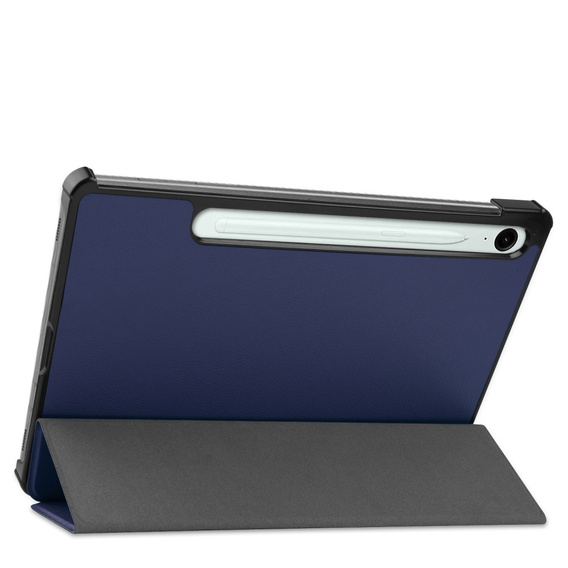 Pouzdro pro Samsung Galaxy Tab S9 FE, trojité, námořnicky modré