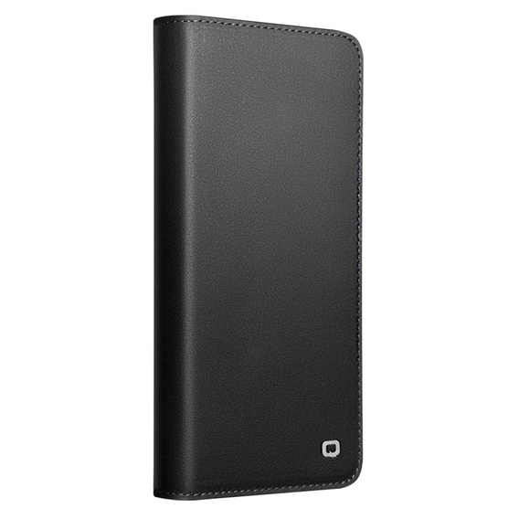 Kožené pouzdro s klopou Wallet Qialino pro Samsung Galaxy S26 Ultra, černé