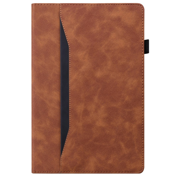 Pouzdro pro Xiaomi Pad 7, Classic, s prostorem pro stylus, hnědé