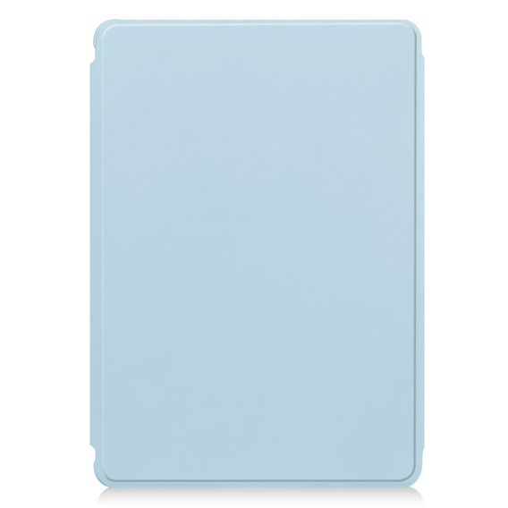 Pouzdro s klávesnicí pro iPad Pro 11" 2024 (5 gen.), Rotary 360° Leather, světle modré