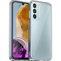 Pouzdro pro Samsung Galaxy M15 5G, Fusion Hybrid, transparentní / černé