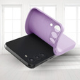 Pouzdro pro Samsung Galaxy S23 5G, Silicone Lite, fialové