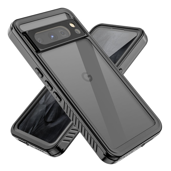 Vodotěsné pouzdro IP68 pro Google Pixel 8 Pro, černé