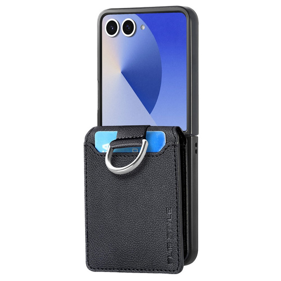 Pouzdro se slotem na kartu a kroužkem pro Samsung Galaxy Z Flip7