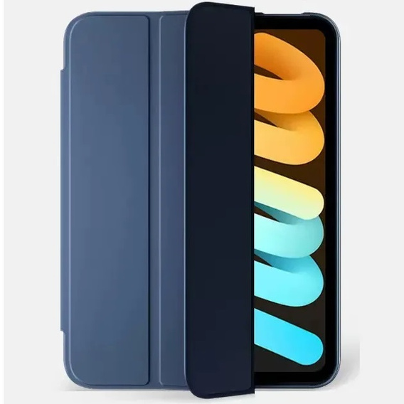 Pouzdro pro iPad mini 8.3" 2021 (6 gen.) / iPad mini 8.3" 2024 (7 gen.), Smartcase, námořnicky modré
