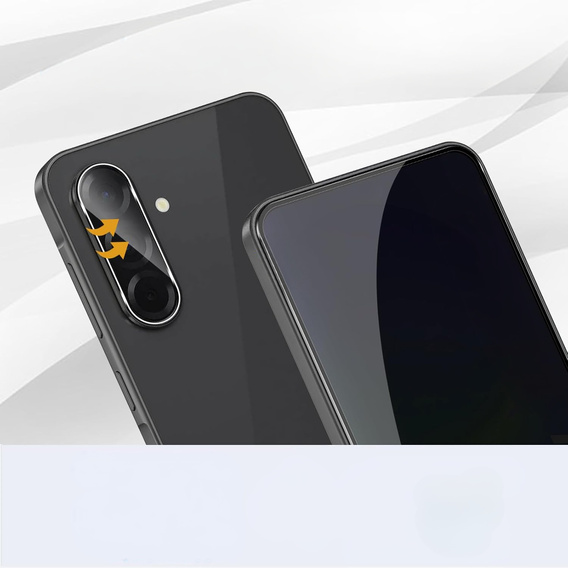 Tvrzené sklo na fotoaparát pro Samsung Galaxy A36, průhledné