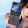 Pouzdro pro Samsung Galaxy Z Flip7 FE / Z Flip6, Mechanical Legend, černé