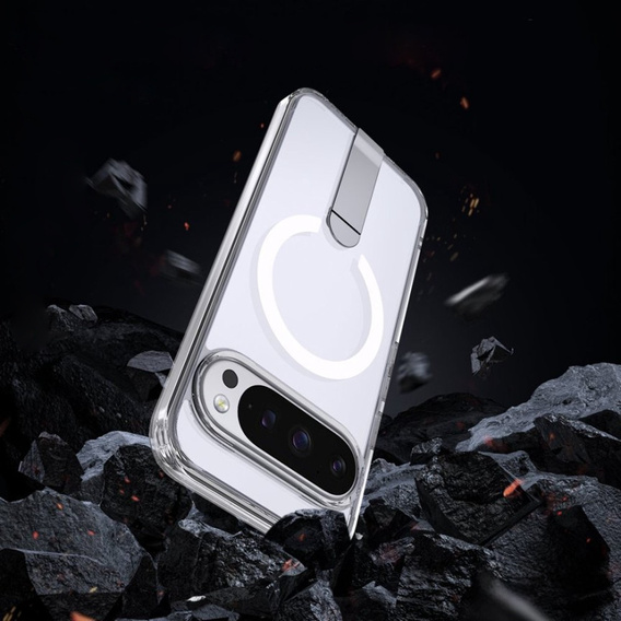 Hybridní pouzdro Fusion pro Google Pixel 10 Pro XL, pro MagSafe, se stojánkem, průhledné