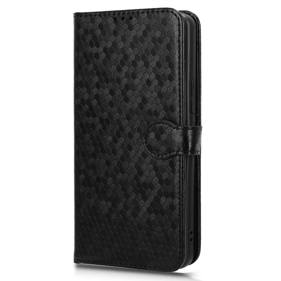 Flipové pouzdro pro ASUS ROG Phone 8 Pro, Wallet Rhombus, černé