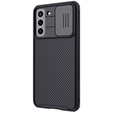 Pouzdro pro Samsung Galaxy S21 FE, obrněné Nillkin, CamShield Pro, černé