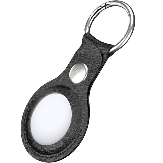 4x pouzdro pro Apple AirTag, PU Leather Grain, 4 barvy