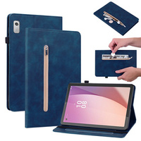 Pouzdro pro Lenovo Tab M9, Wallet Pen Slot, modré