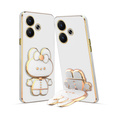 Pouzdro pro Xiaomi Redmi 13, Bunny, bílé