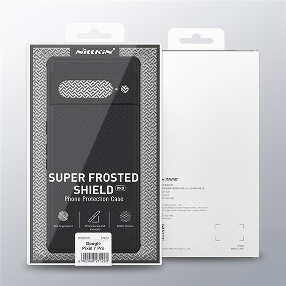 Pouzdro NILLKIN pro Google Pixel 7 Pro 5G, Super Frosted Shield Case, černé